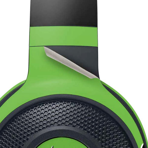 Green Flames Razer Kraken X Skin